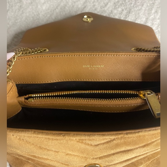 Small YSL Suede LouLou Bag - Picture 5 of 9